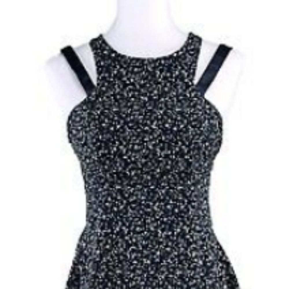 BCBGGeneration Dress w/ Leather Straps Size 0 NWT - Picture 4 of 4